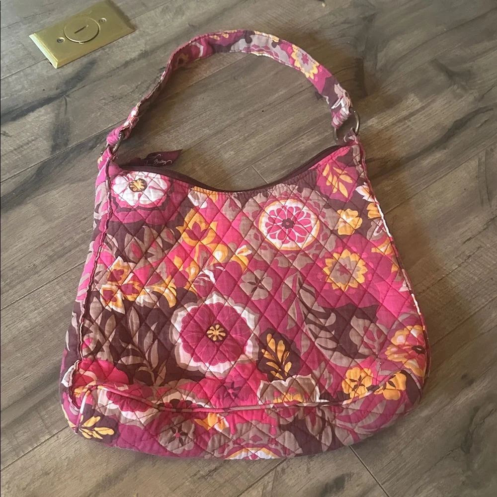 Vera Bradley Multicolor Floral Shoulder Bag - Picture 2 of 7